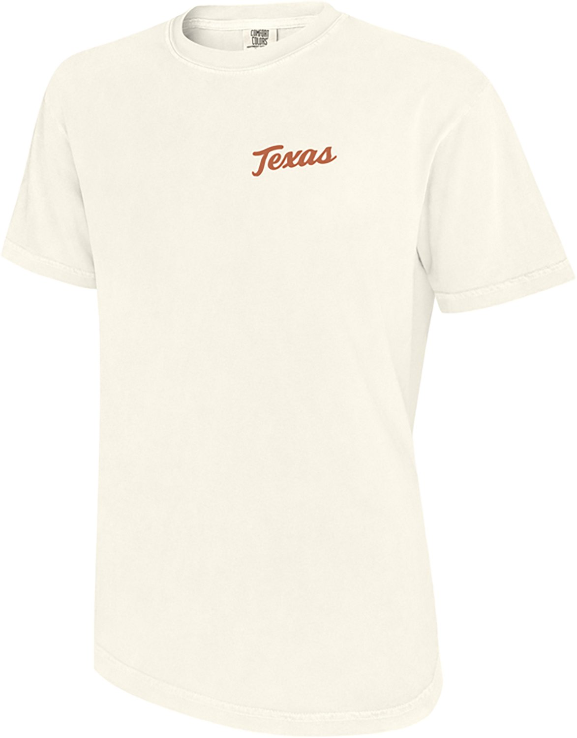 The Victory Men's University of Texas Diagonal Texas Comfort Colors Graphic T-shirt - view number 2