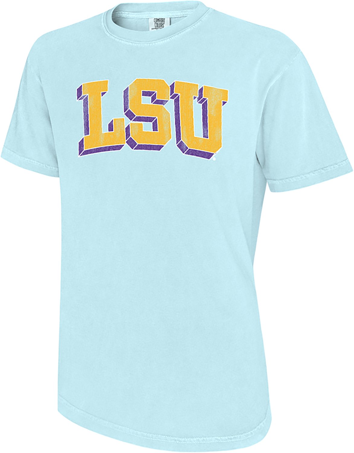 Comfort Colors Men's Louisiana State University School Arch T-shirt