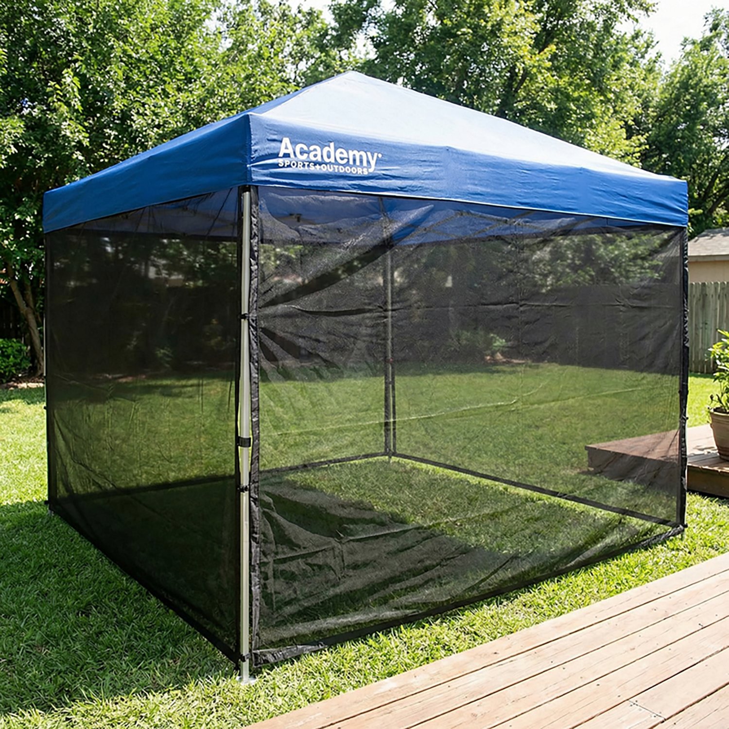 Z-Shade 12 ft x 12 ft Universal Mesh Sidewall - view number 3