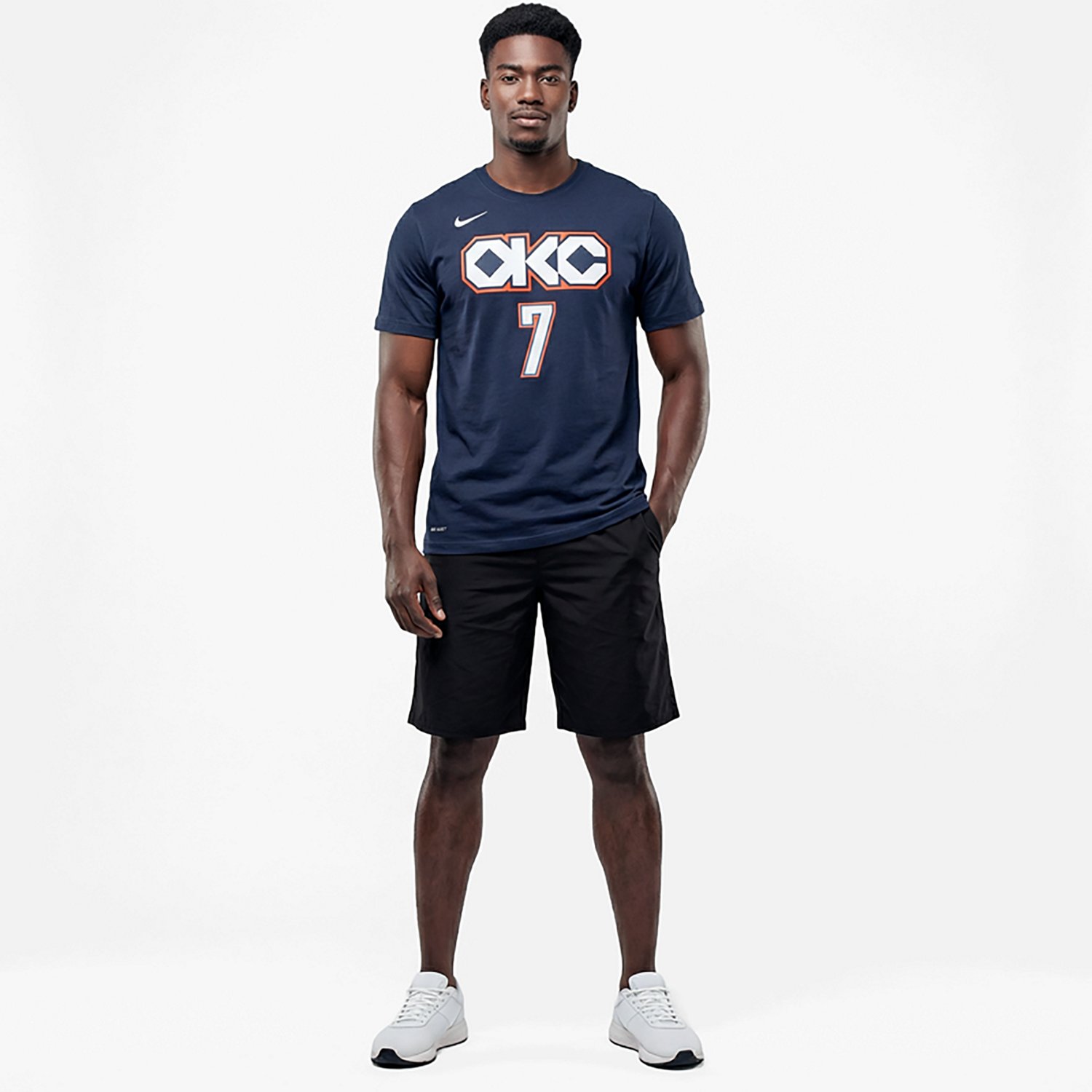 Nike Men's Oklahoma City Thunder Chet Holmgren #7 Essentials City Edition T-shirt