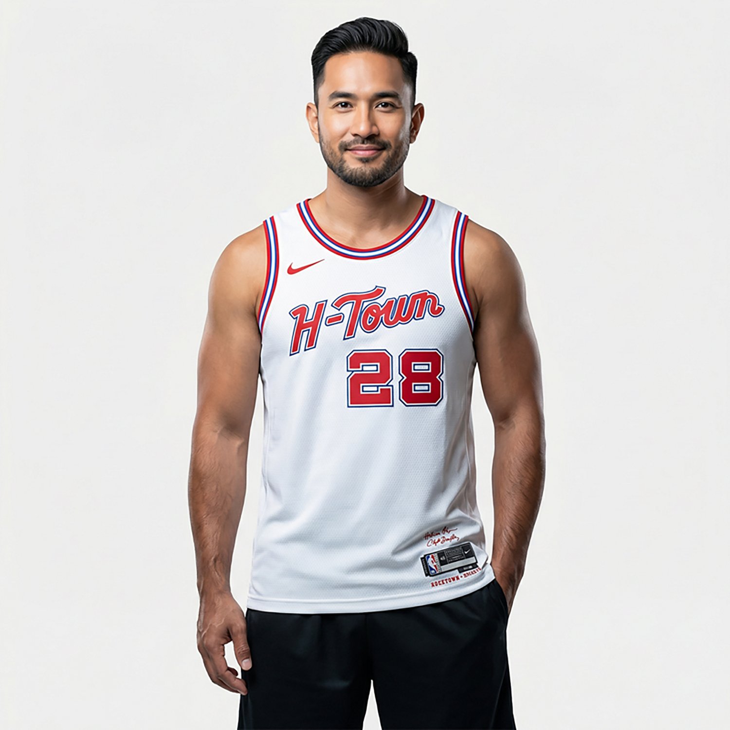 Nike Men's Houston Rockets City Edition 2023/24 Alperen Sengun #28 Swingman Jersey - view number 2