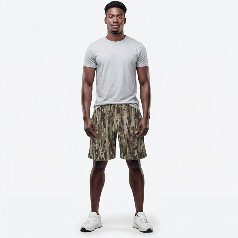 Duck Camp Men's Camo Scout Shorts 5 In