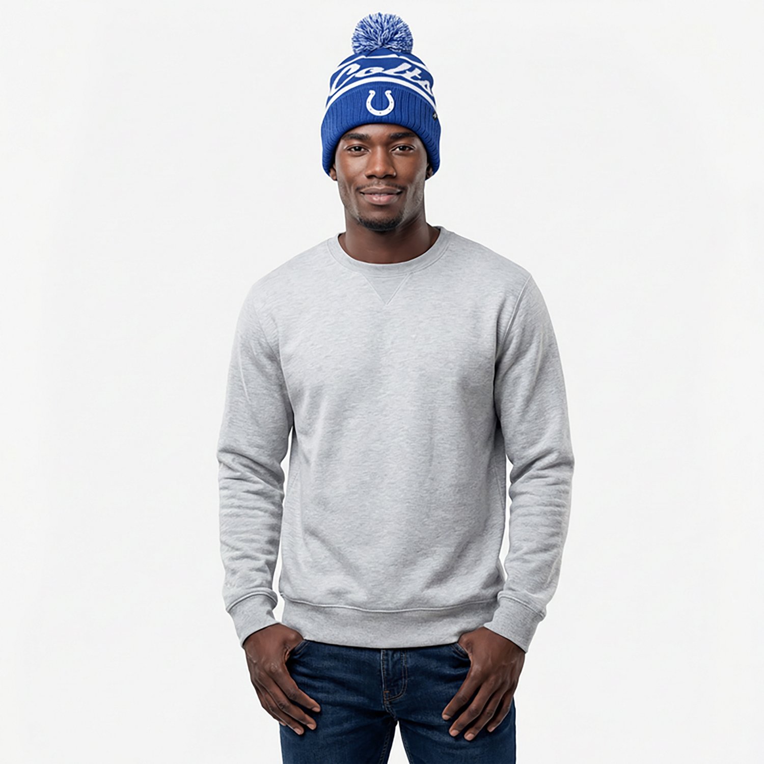 47 Colts Spirited Cuff Knit Beanie - view number 2