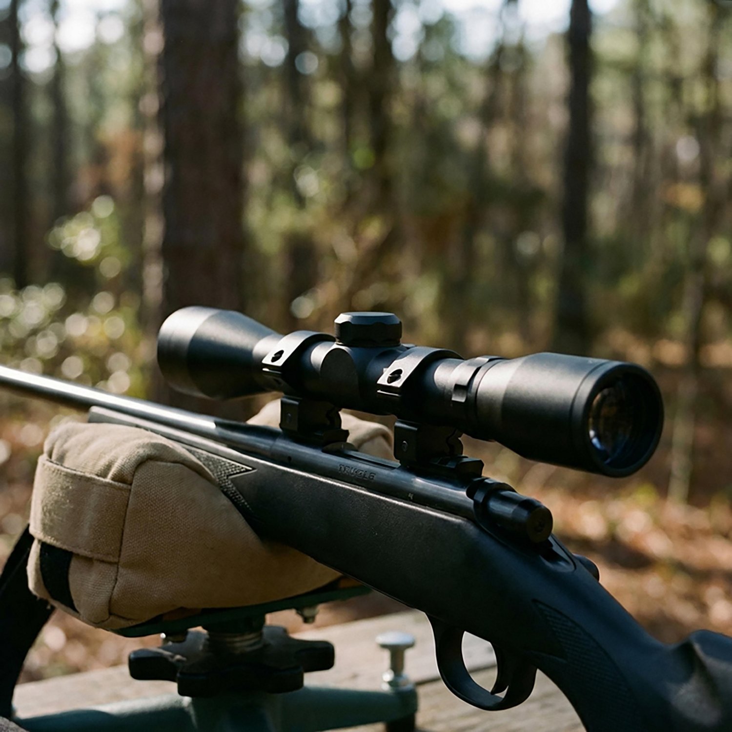 Truglo Buckline 4 x 32 Duplex Reticle Riflescope - view number 8