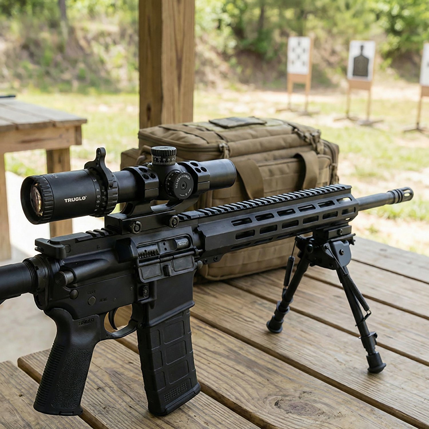 Truglo Omnia 8 1 - 8 x 24 Riflescope