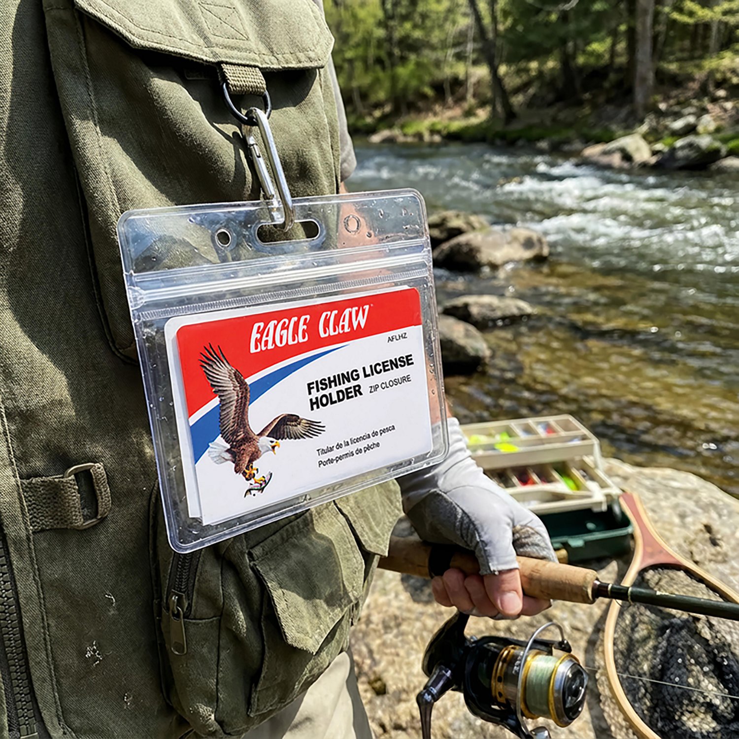 Eagle Claw Fishing License Holder - view number 3
