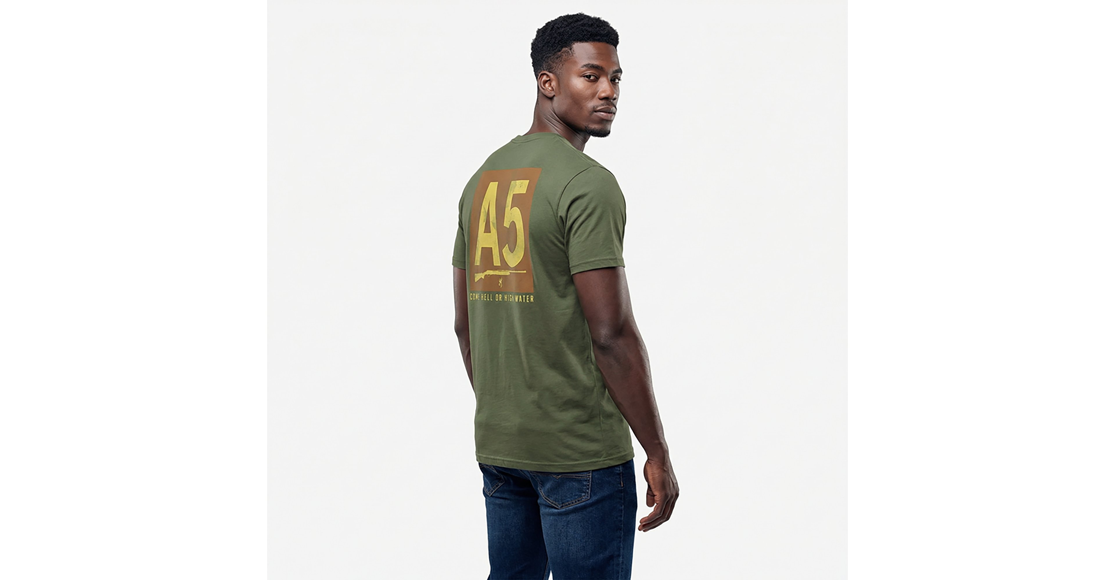 Browning Men's Block A5 2.0 Short Sleeve T-shirt