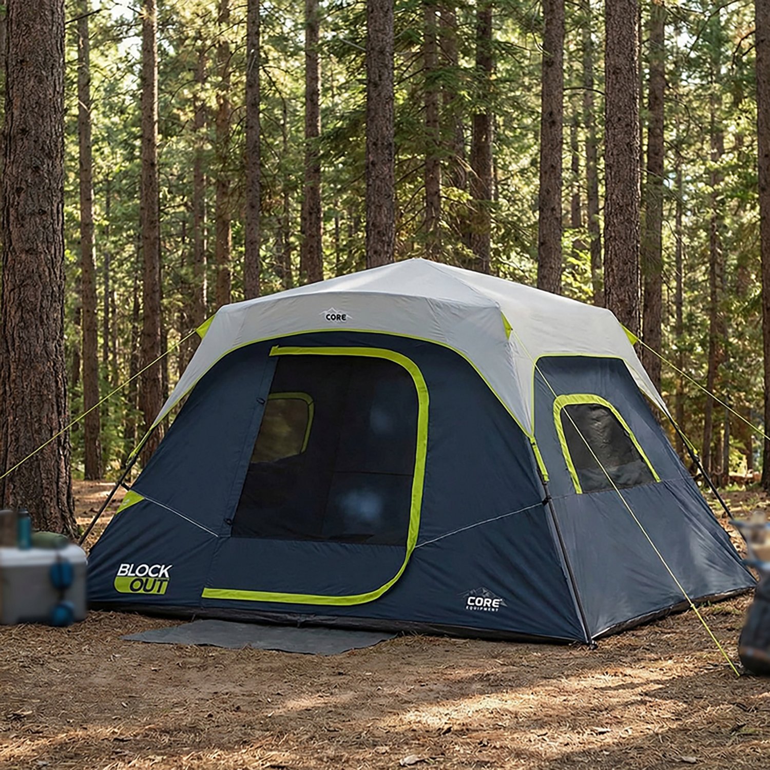 CORE Equipment Blockout 6 Person Instant Cabin Tent - view number 8