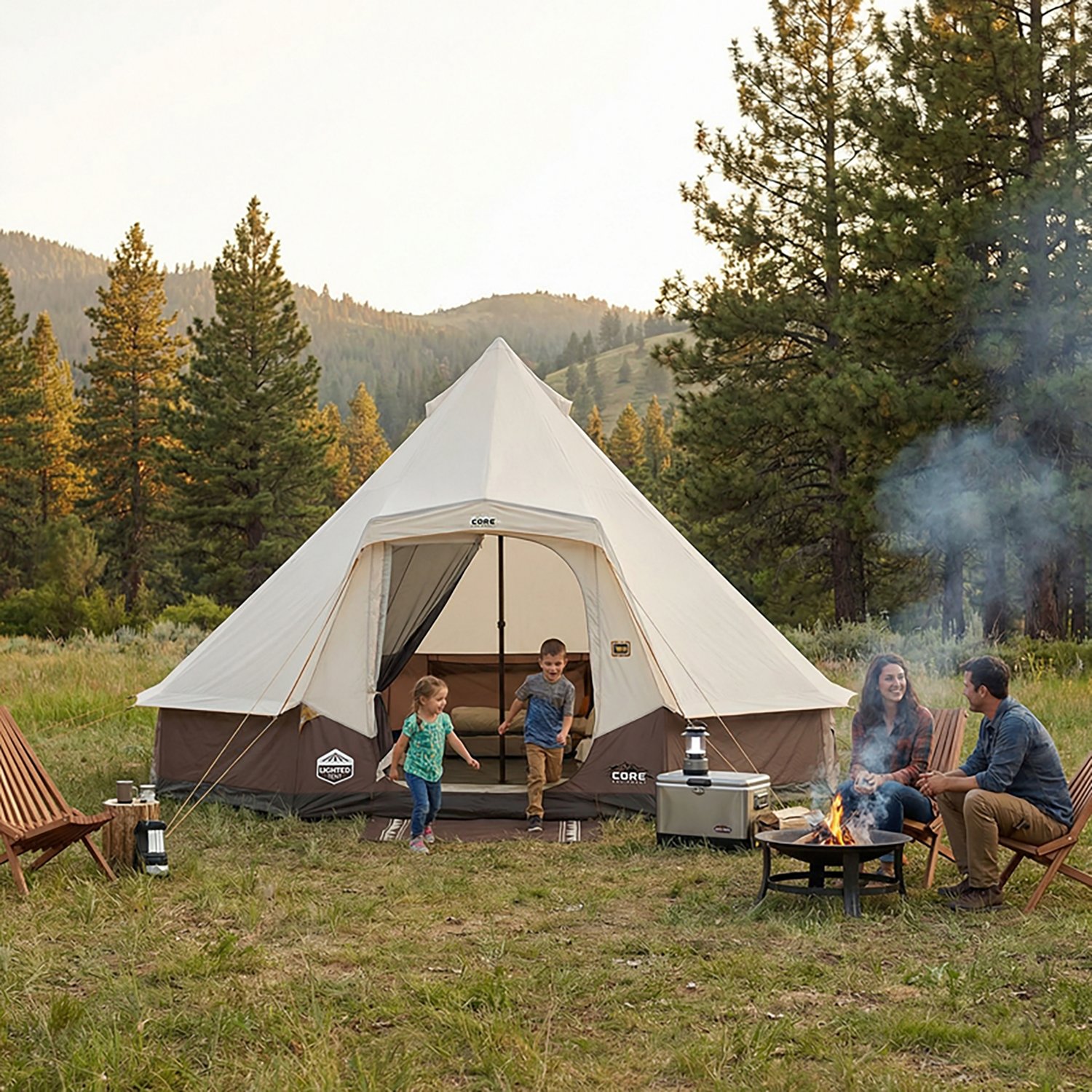 CORE Equipment 6 Person Bell Tent - view number 8