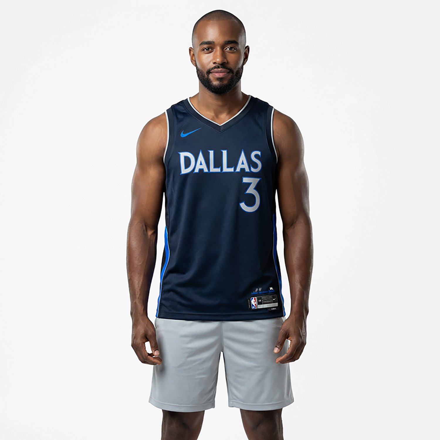 Nike Men's Dallas Mavericks Anthony Davis City Edition '25 Player Name & Number Jersey - view number 2