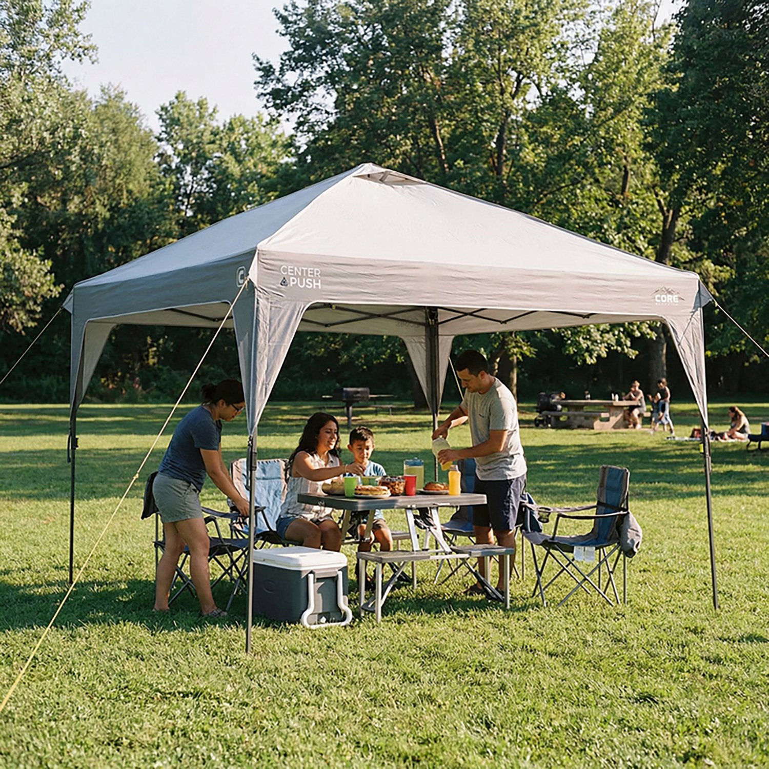 CORE Equipment Center Push 10 x 10 ft Instant Canopy - view number 7