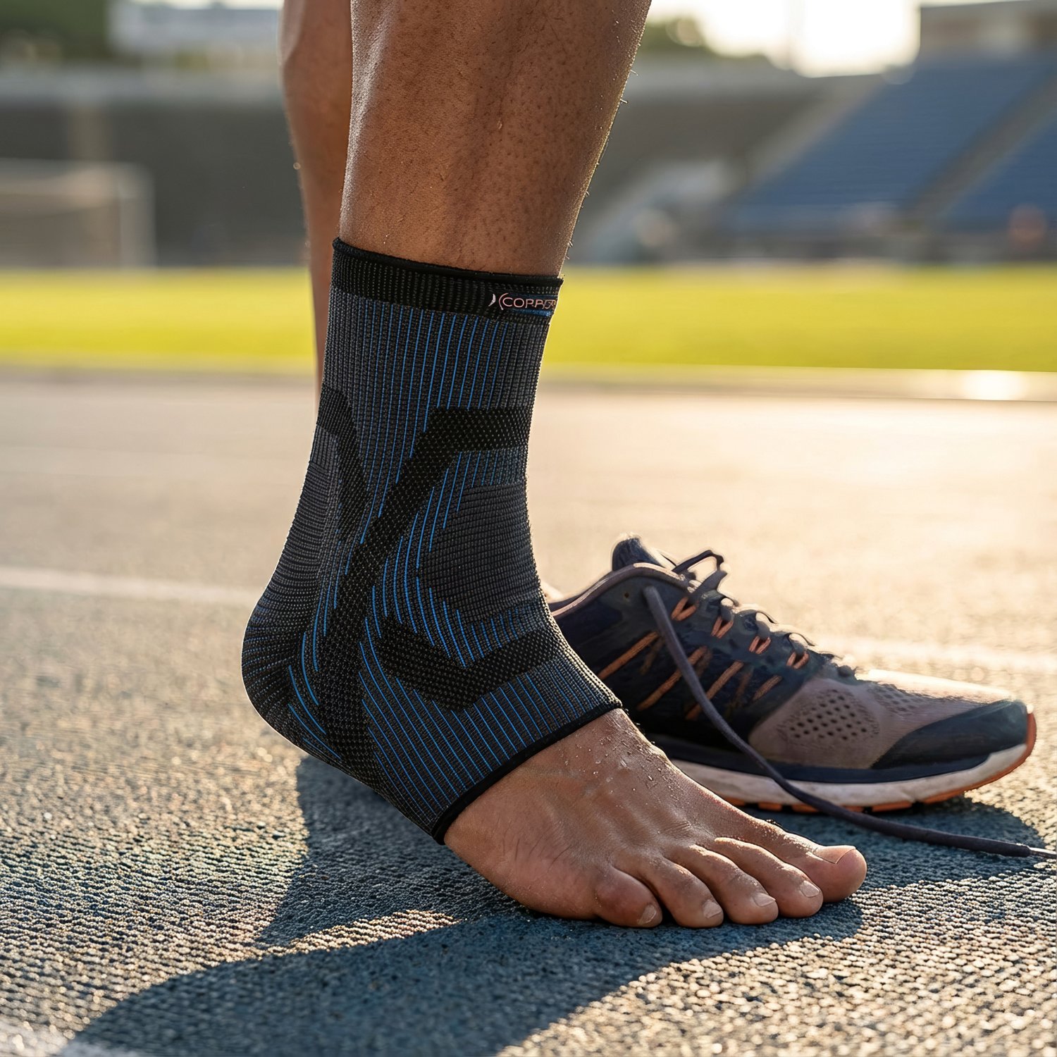 Copper Fit Mobilizer Ankle Compression Sleeve
