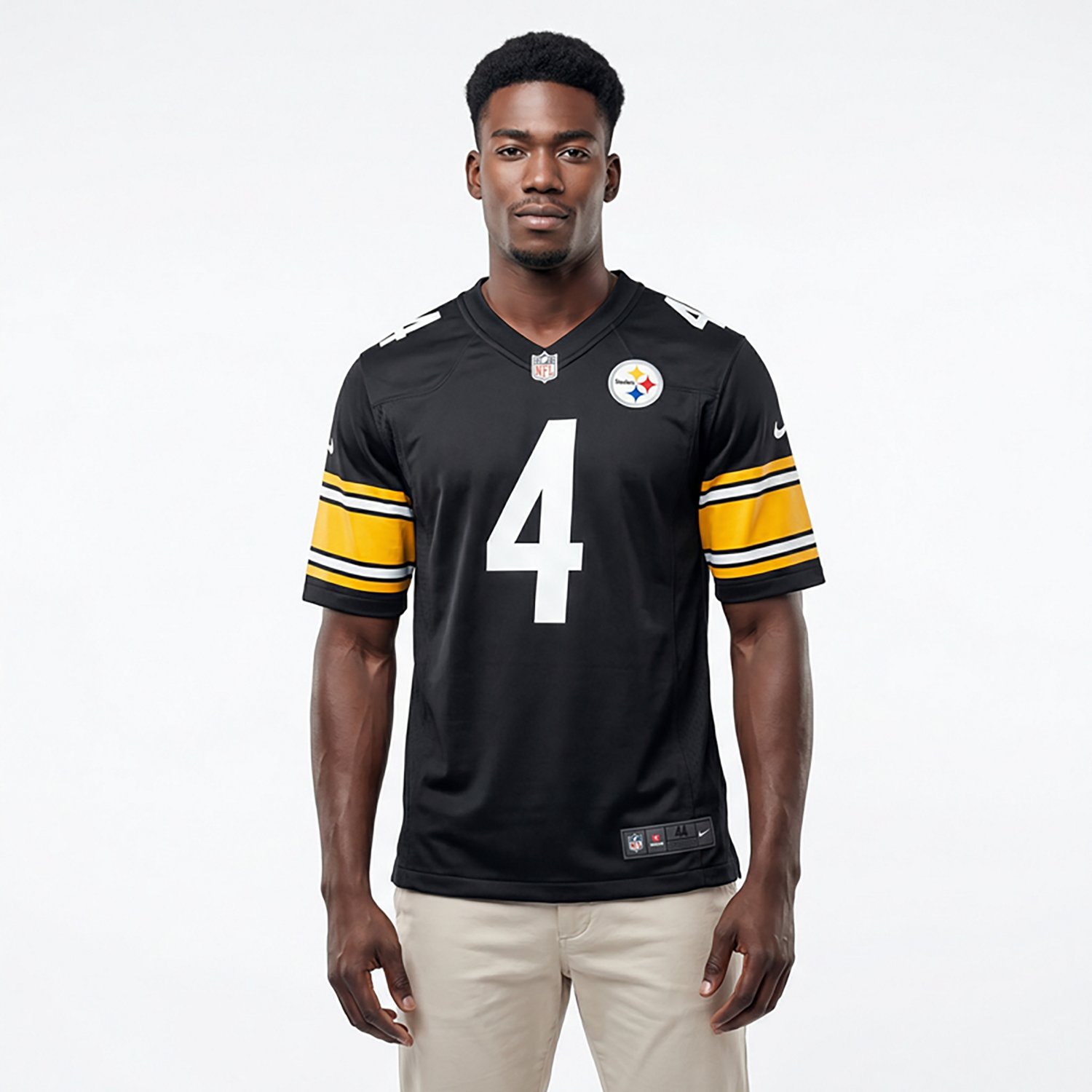 Nike Men's Steelers D. Metcalf Home Game N&N Jersey - view number 2