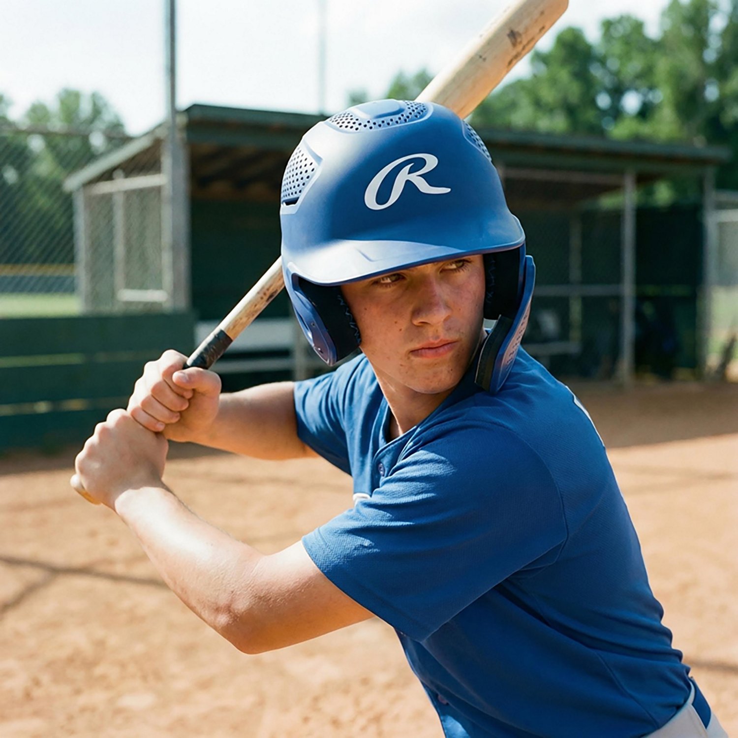 Rawlings Men's RX2 Reversible Jawguard Helmet - view number 8