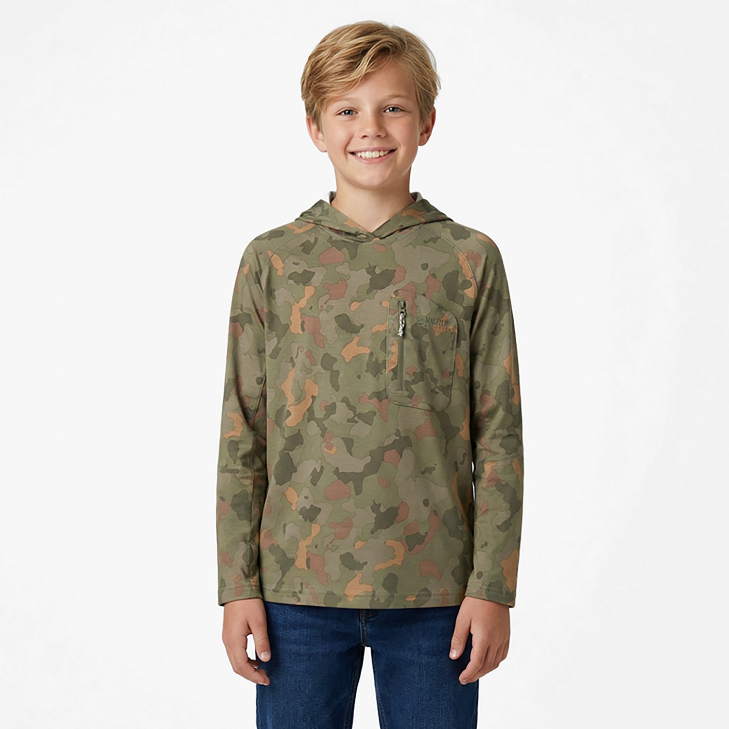 Magellan Boys' Shore & Line Camo Hoodie - view number 2