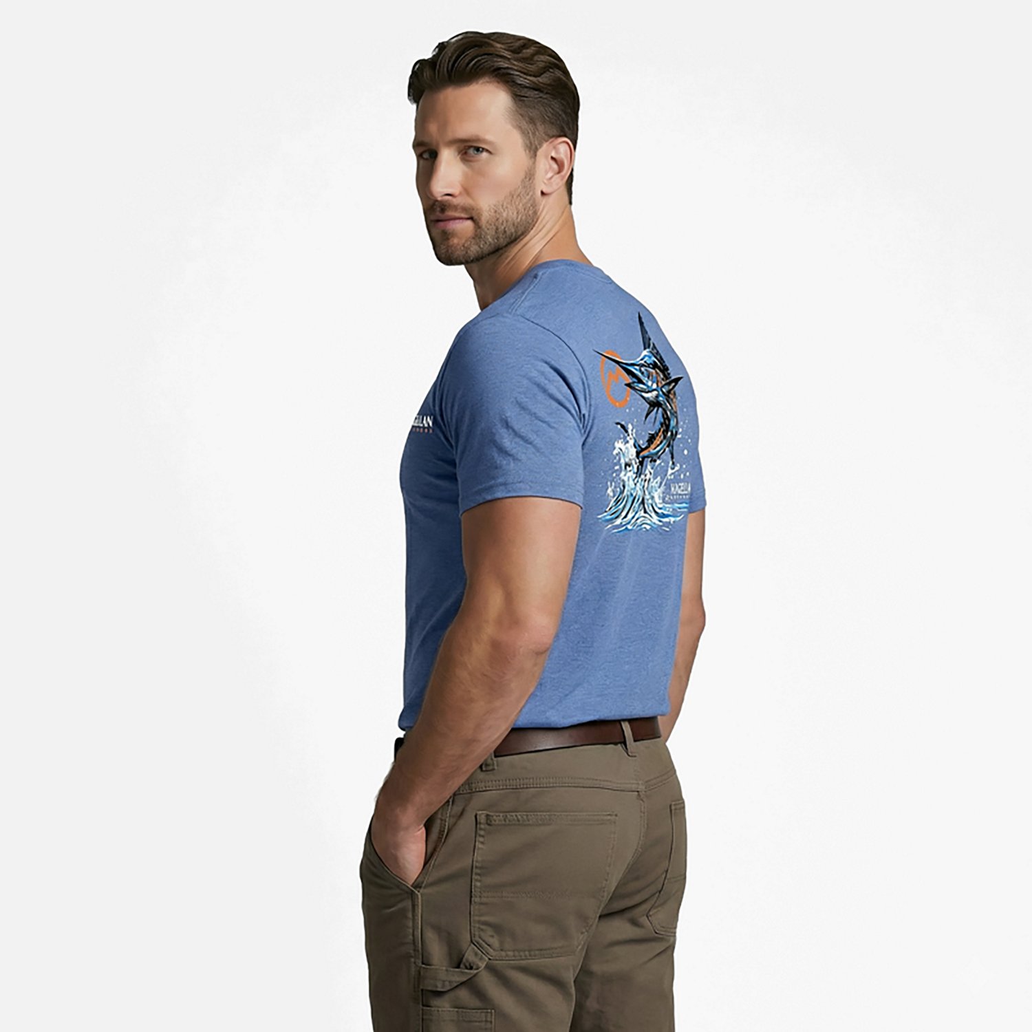 Magellan Outdoors Men's Leaping High T-shirt - view number 2