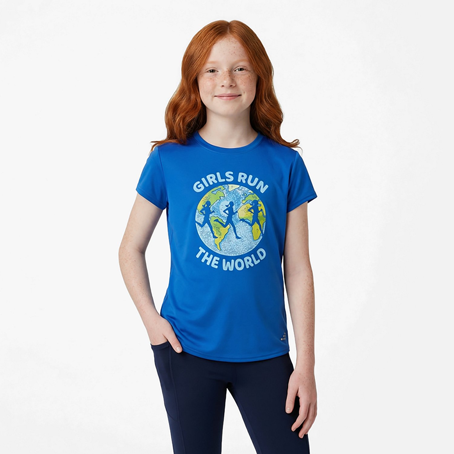 BCG Girls' Training Turbo Run World Tee - view number 2