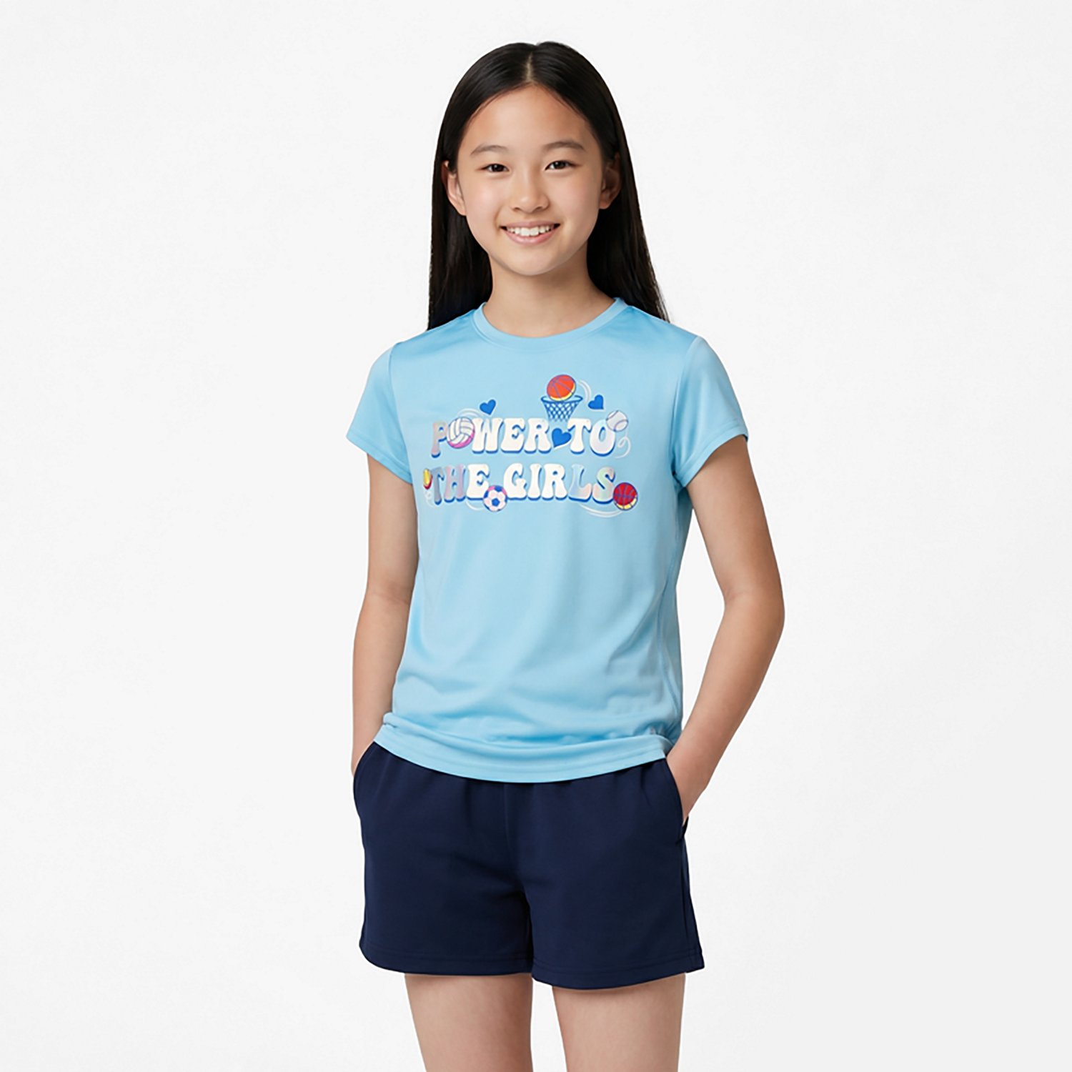 BCG Girls' Training Turbo Power Tee - view number 2