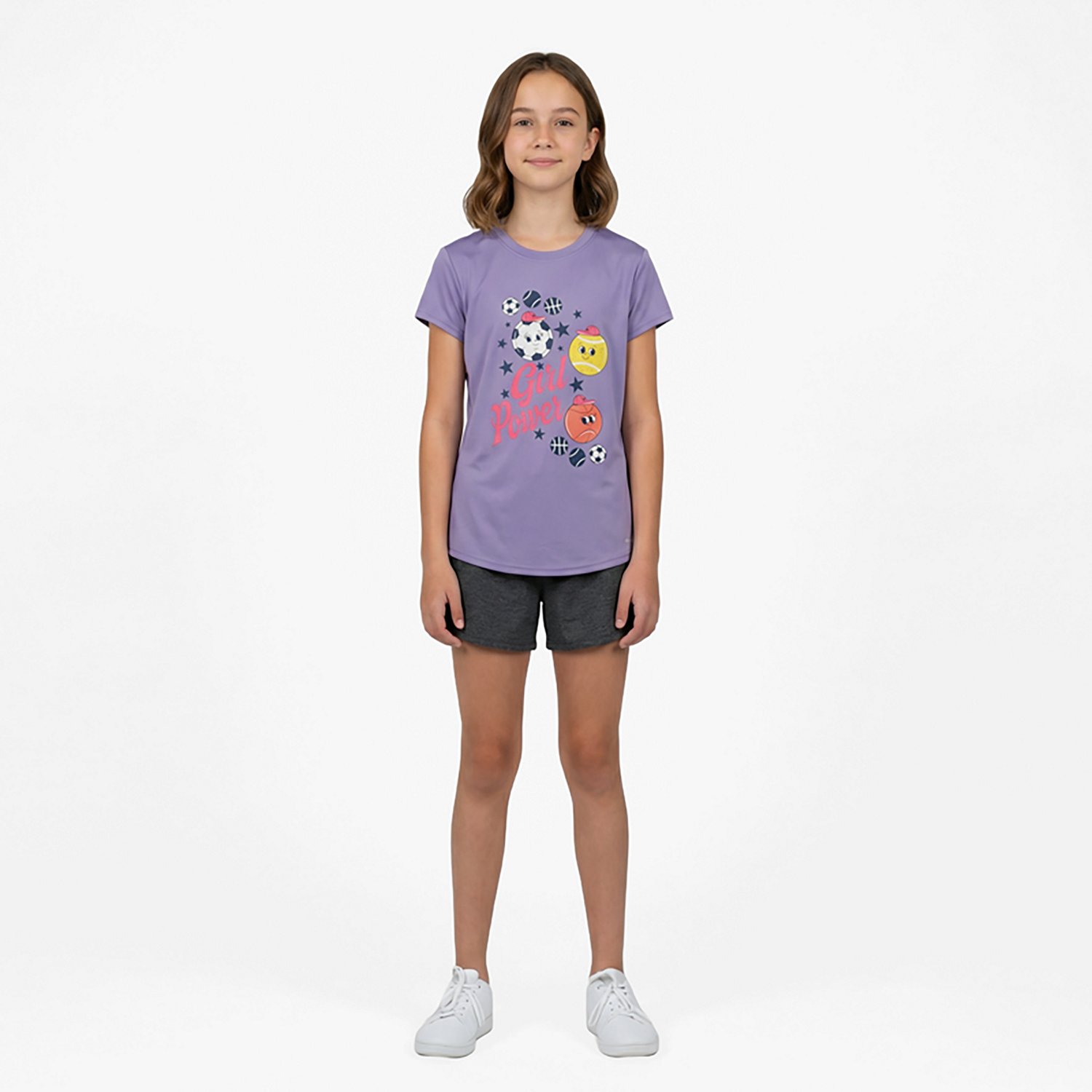 BCG Girls' Training Turbo Multi Caps T-shirt
