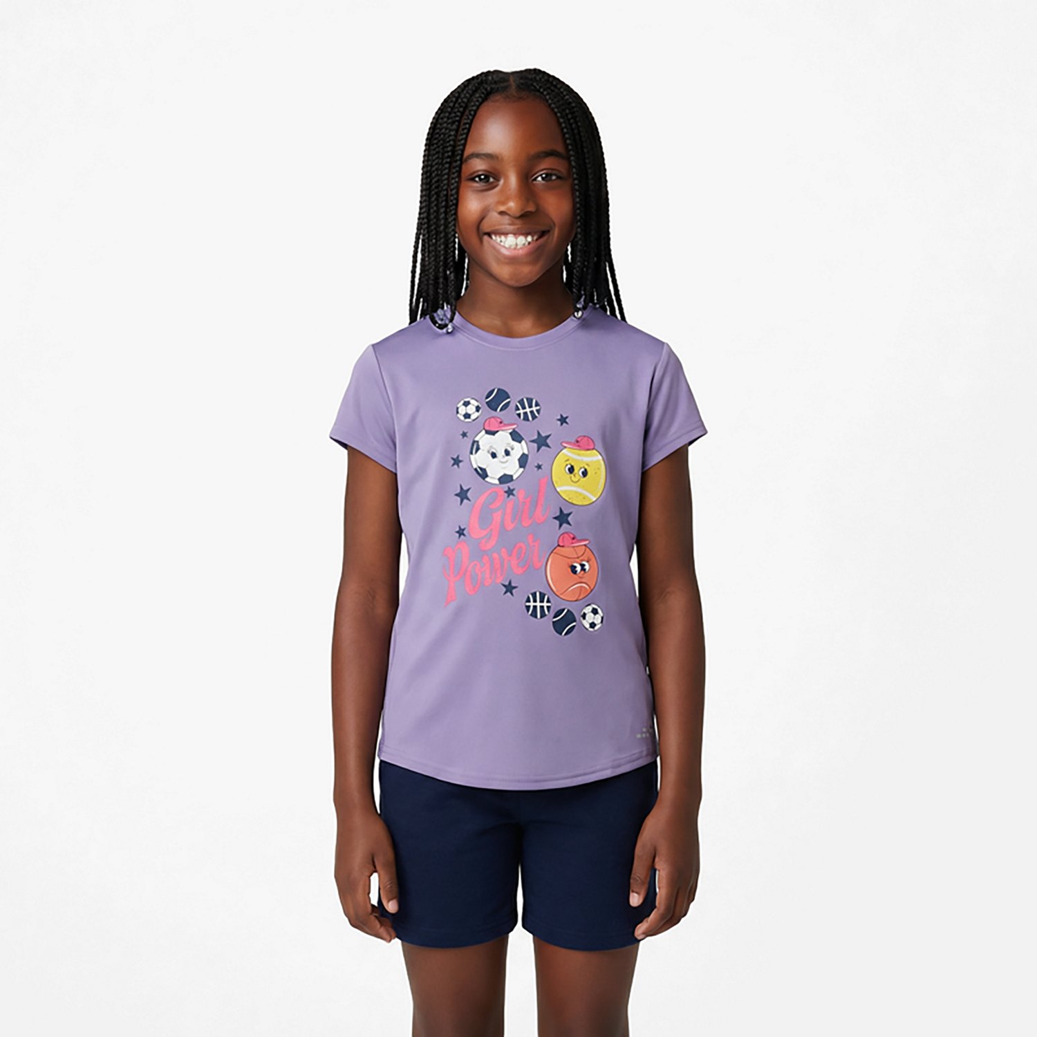 BCG Girls' Training Turbo Multi Caps T-shirt - view number 2