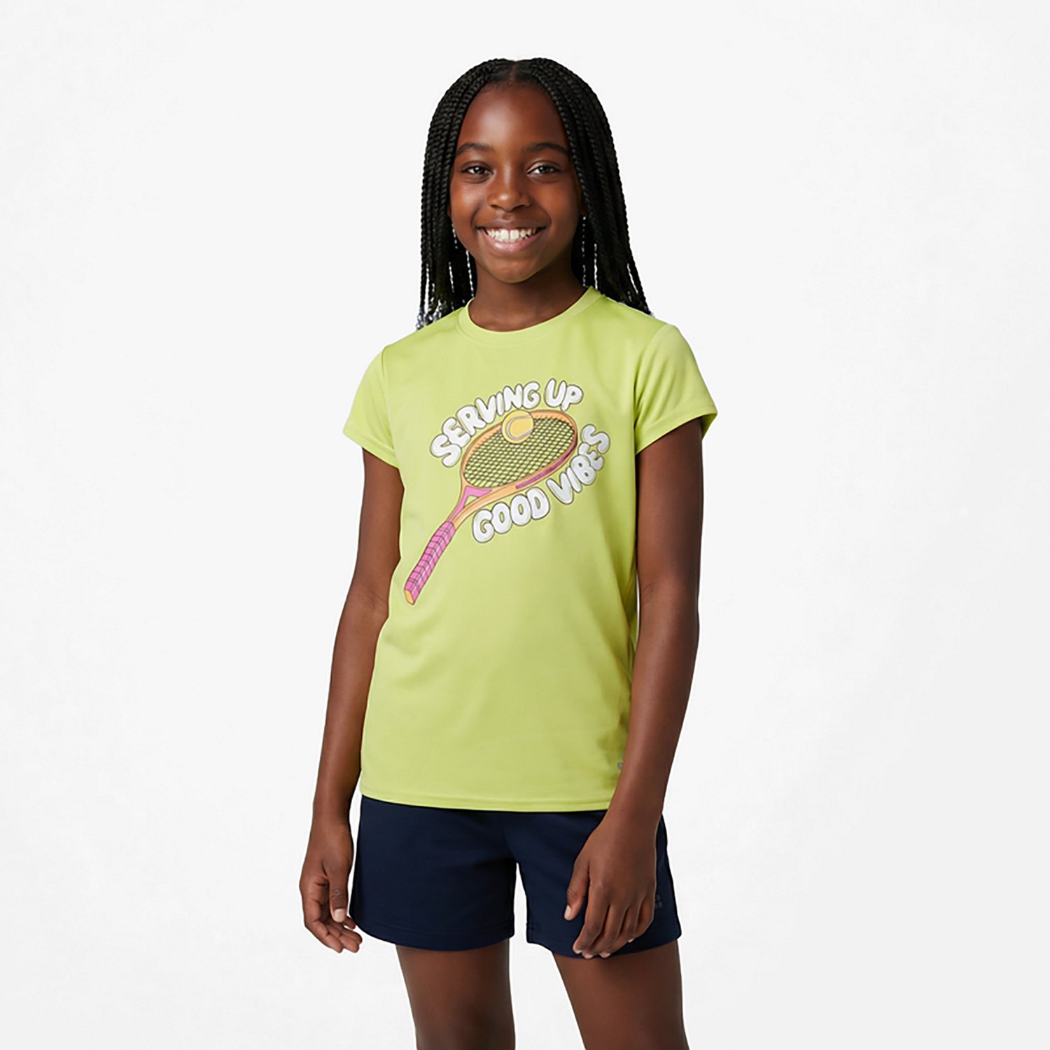 BCG Girls' Training Turbo Tennis Vibes Tee - view number 2