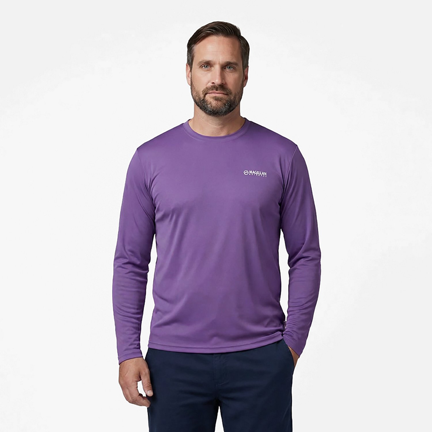 Magellan Outdoors Men's Local State Louisiana Graphic Crew Long Sleeve T-shirt - view number 2