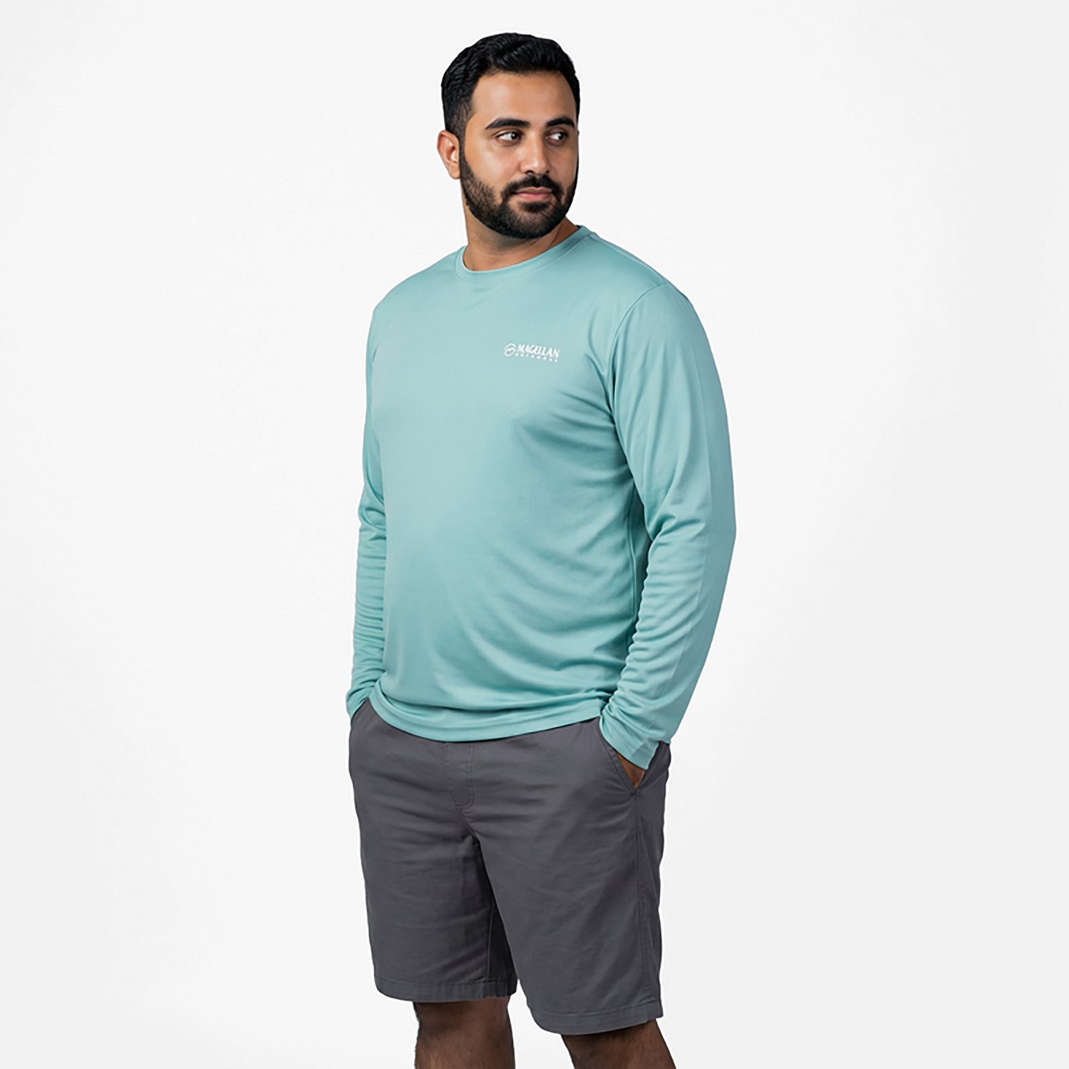 Magellan Outdoors Men's Local State Louisiana Graphic Crew Long Sleeve T-shirt - view number 2