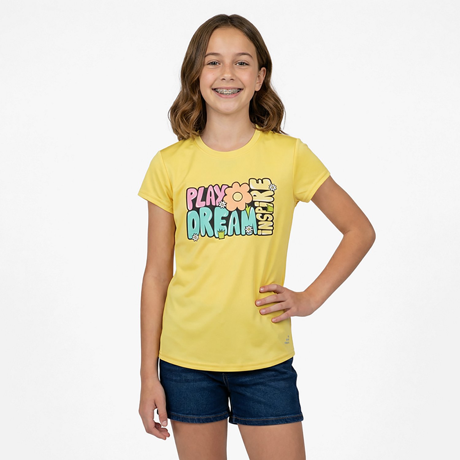 BCG Girls' Training Turbo Inspire T-shirt - view number 2