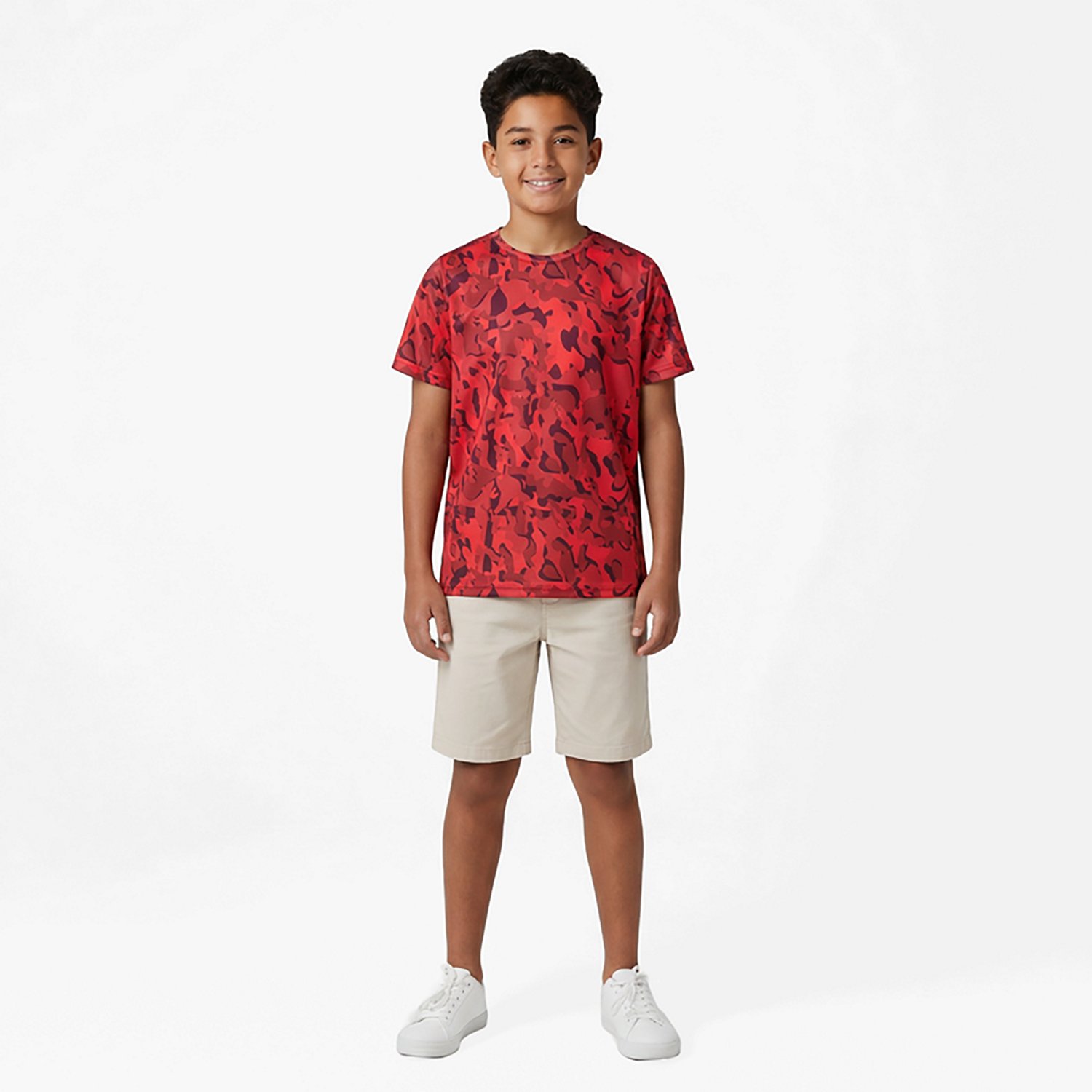 BCG Boys' Camo Print T-shirt