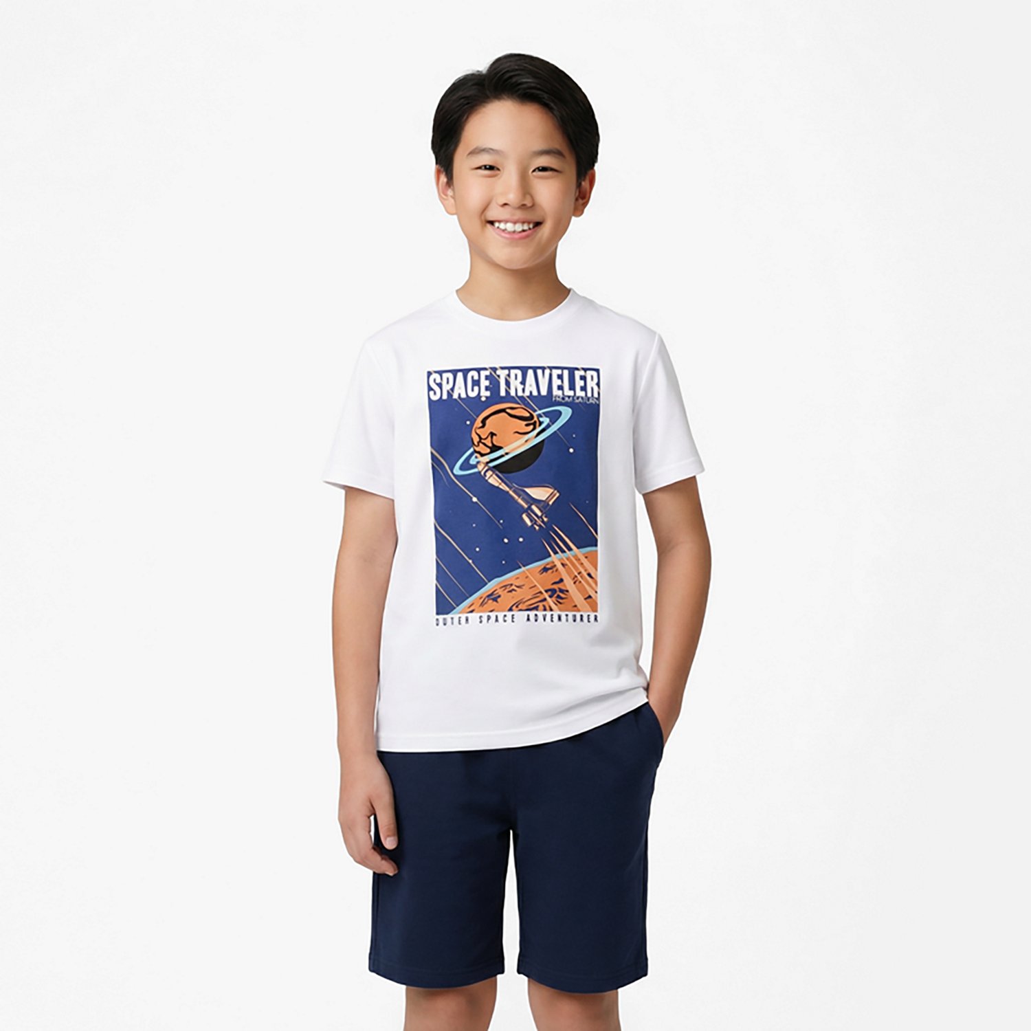 BCG Boys' Cotton GFX T-shirt - view number 2