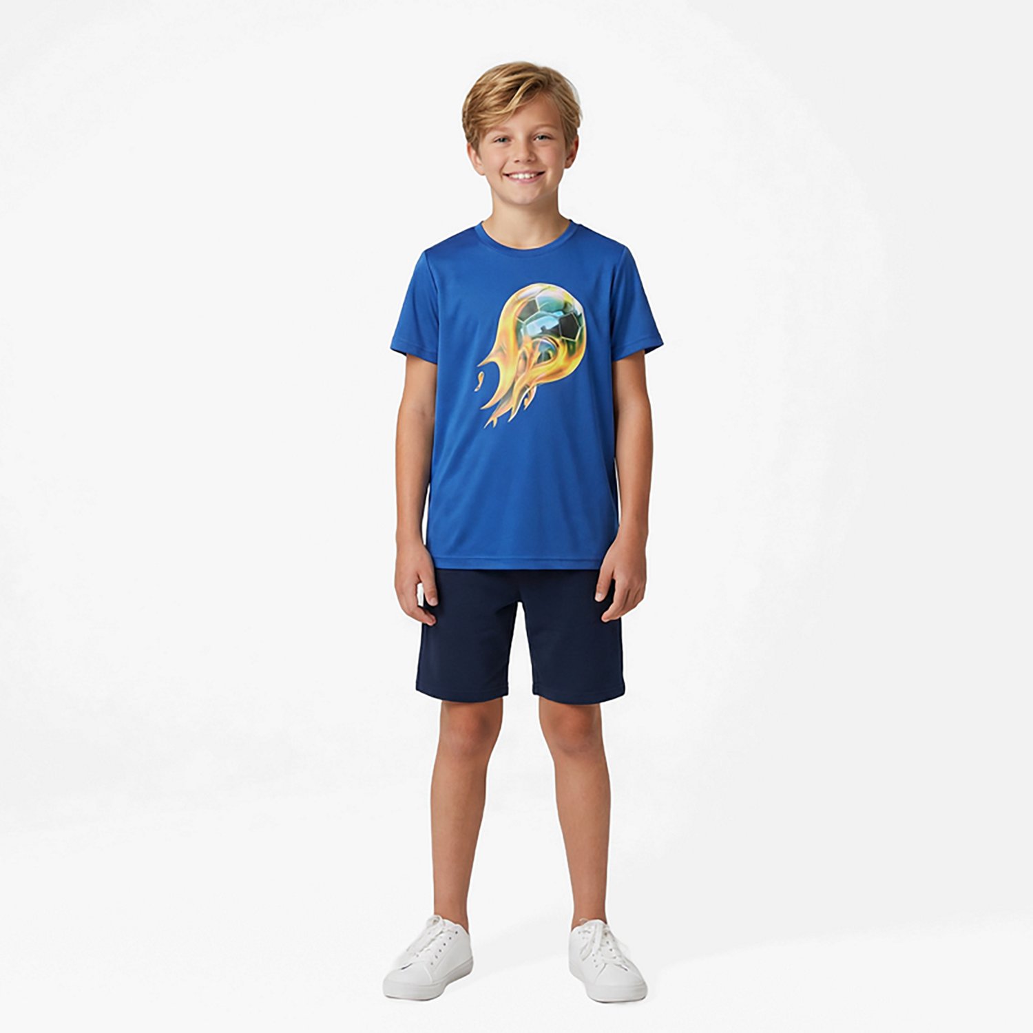 BCG Boys' Turbo GFX Short Sleeve Tee
