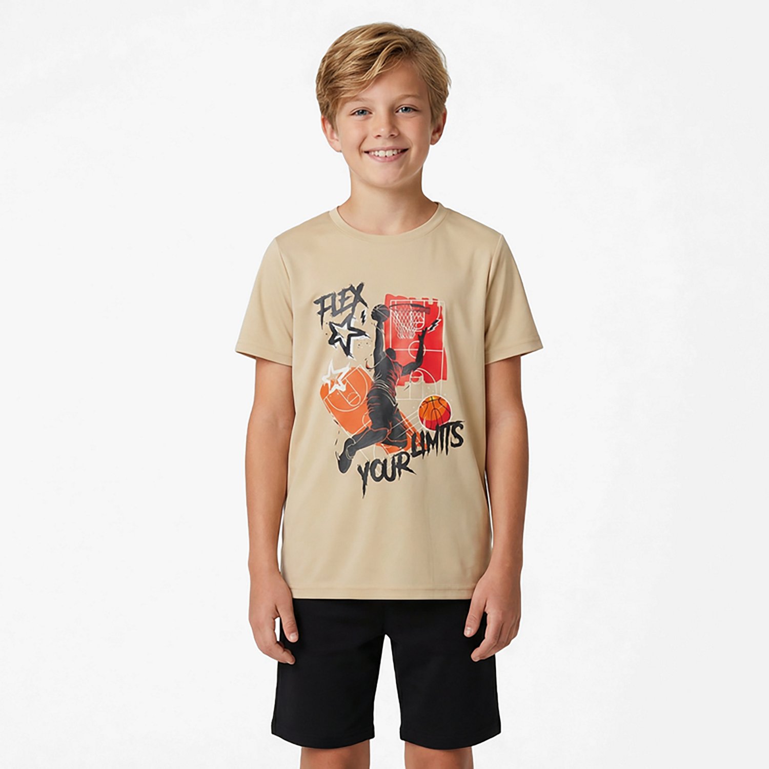 BCG Boys' Turbo GFX Short Sleeve Tee - view number 2