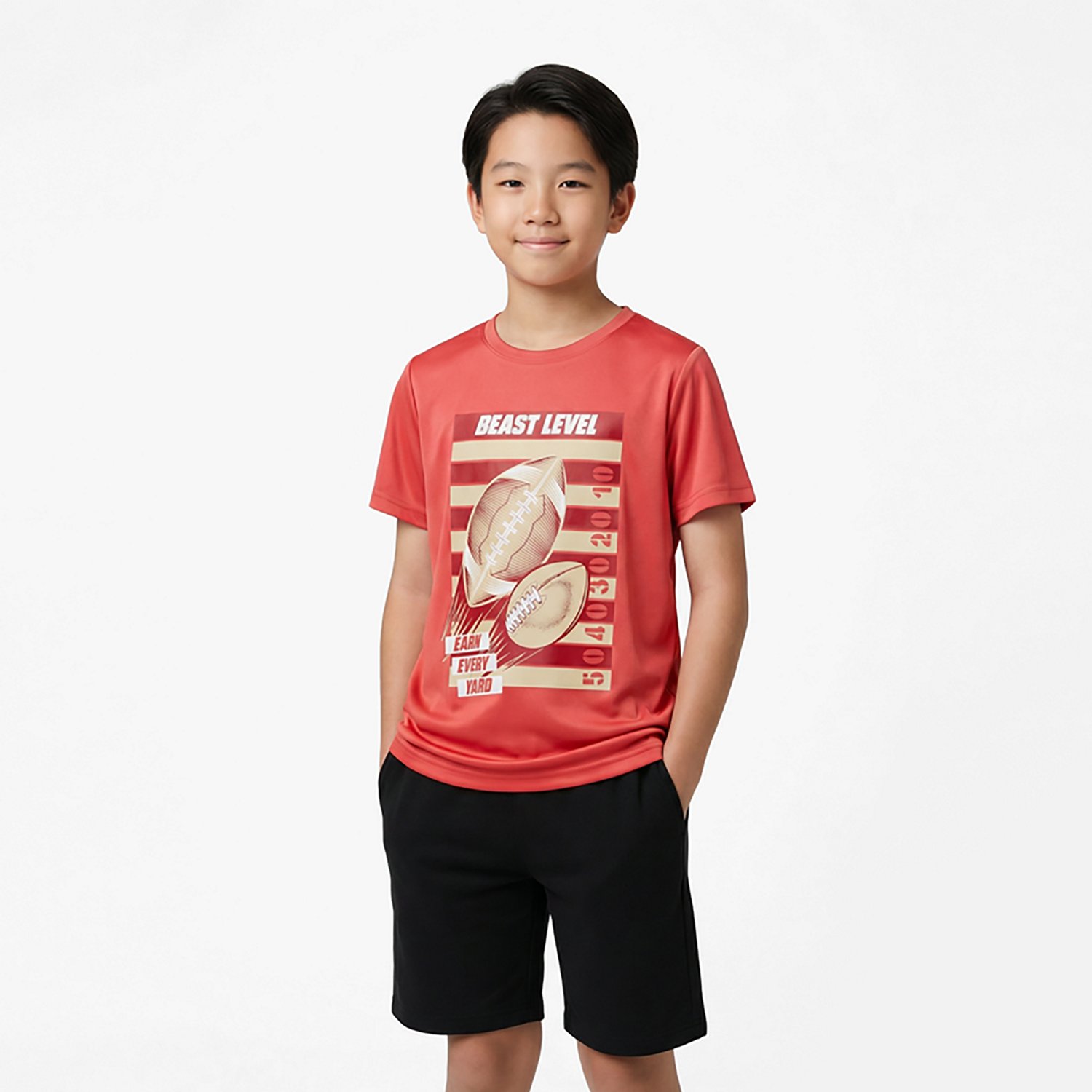 BCG Boys' Turbo GFX Short Sleeve Tee - view number 2