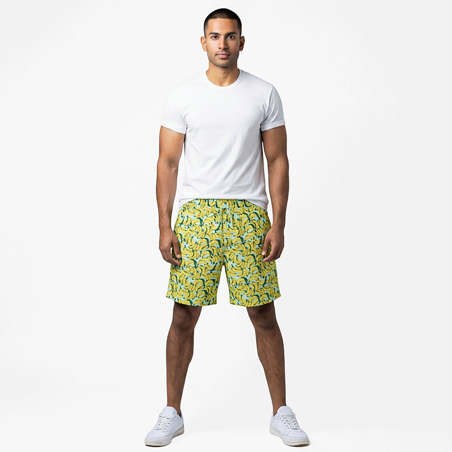O'Rageous Men's Banana Printed Volley Shorts 6 in.