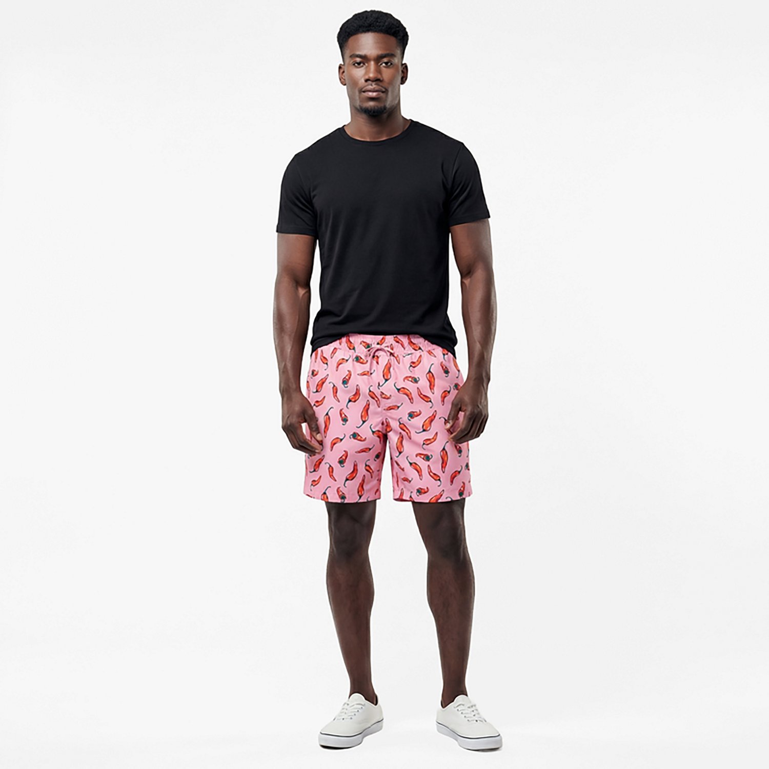 O'Rageous Men's Chili Printed Volley Swim Shorts 6 in.