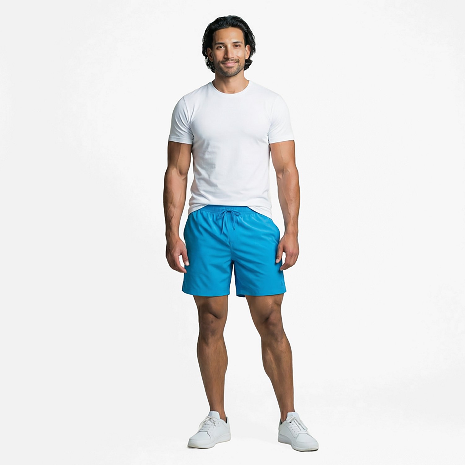 O'Rageous Men's Solid Valley Liner Swim Shorts 6 in