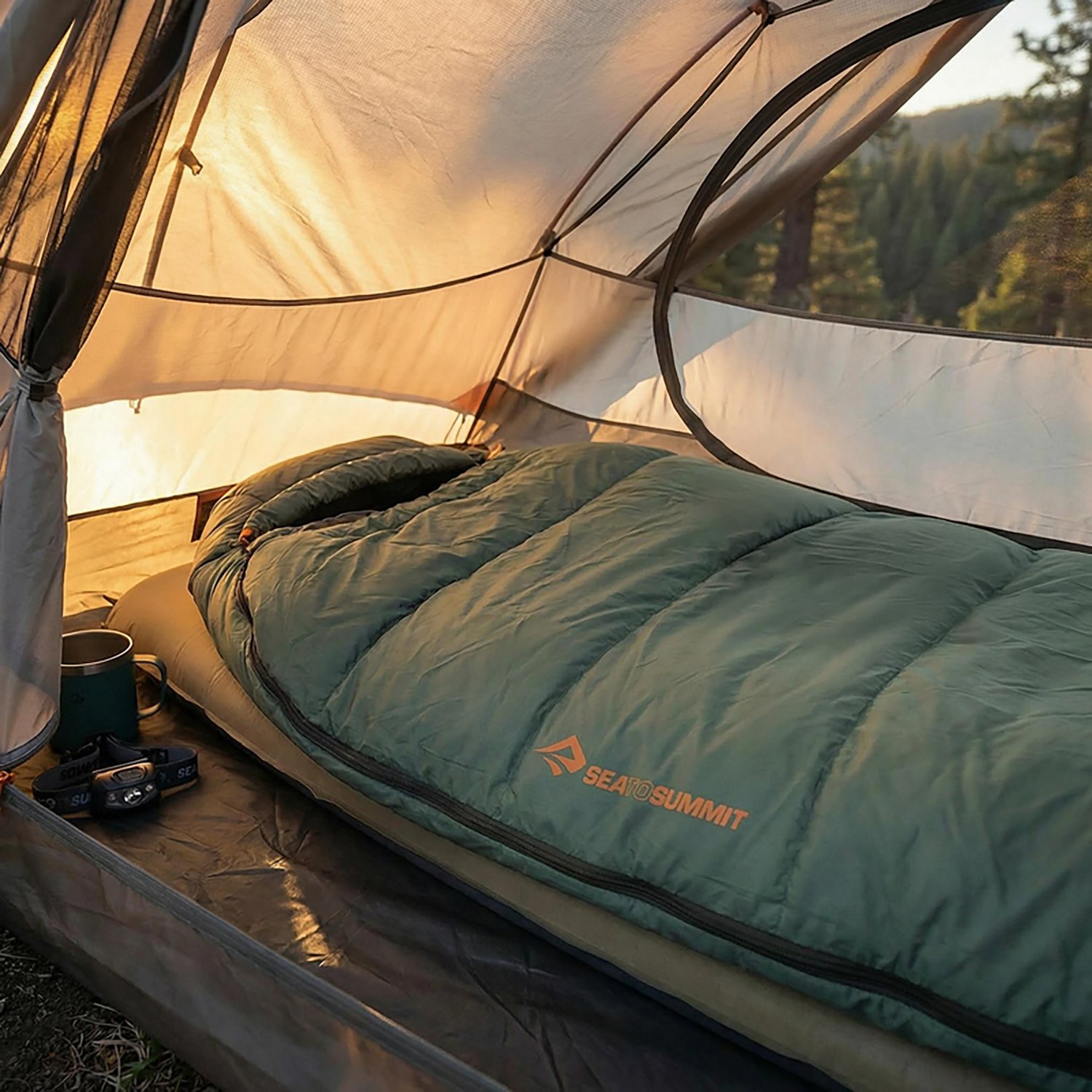 Sea to Summit Boab Synthetic Regular Wide 30°F Sleeping Bag - view number 4