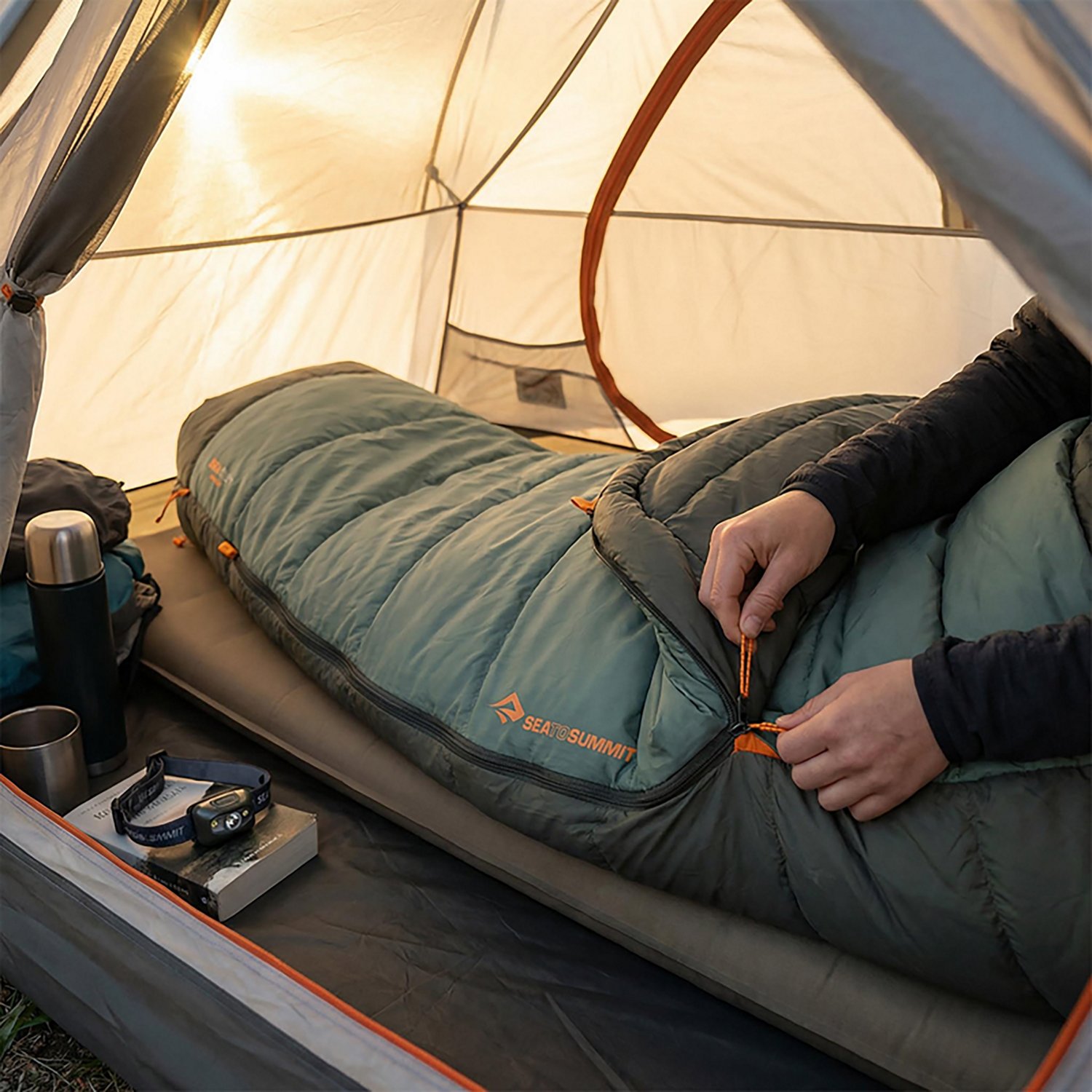 Sea to Summit Boab Synthetic Regular Wide 30°F Sleeping Bag - view number 5