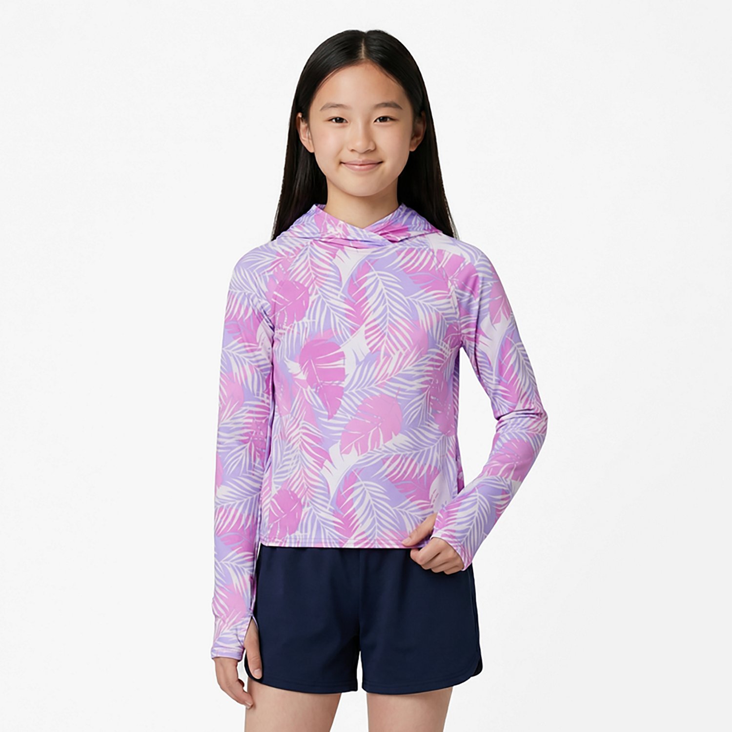 The Magellan Outdoors Girls' Caddo Lake Performance Hoodie - view number 2