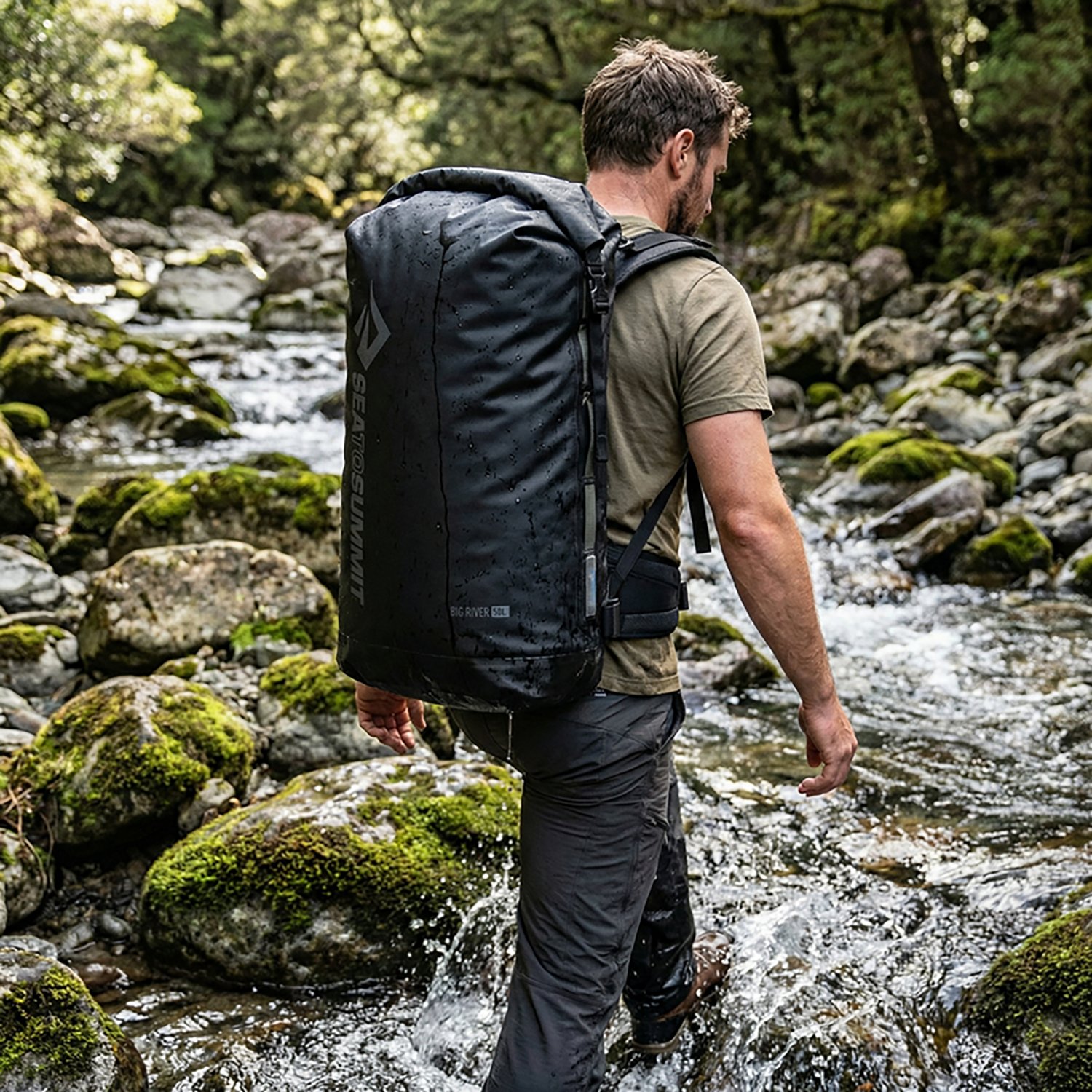 Sea to Summit Big River 50L Dry Backpack - view number 4