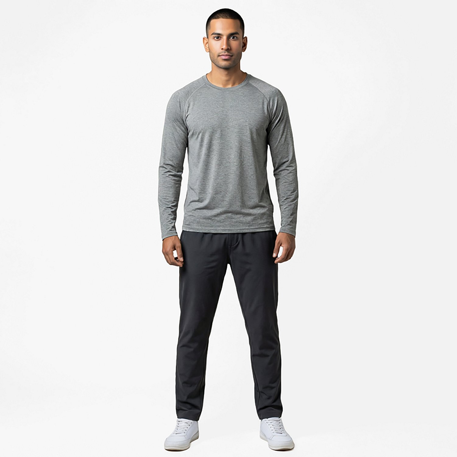 O'Rageous Men’s Ombre Long Sleeve Rash Guard