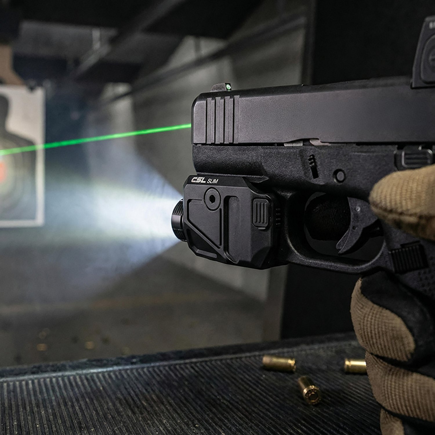 Viridian C5L Slim for Glock 43x MOS/48 MOS/FN Reflex Laser and 550 lm Light with Battery, INSTANT-ON, and SafeCharge Power Bank - view number 6