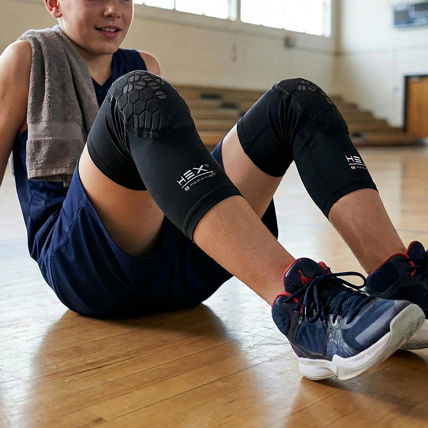 McDavid Youth HEX Viz Knee Sleeves 2-Pack - view number 7