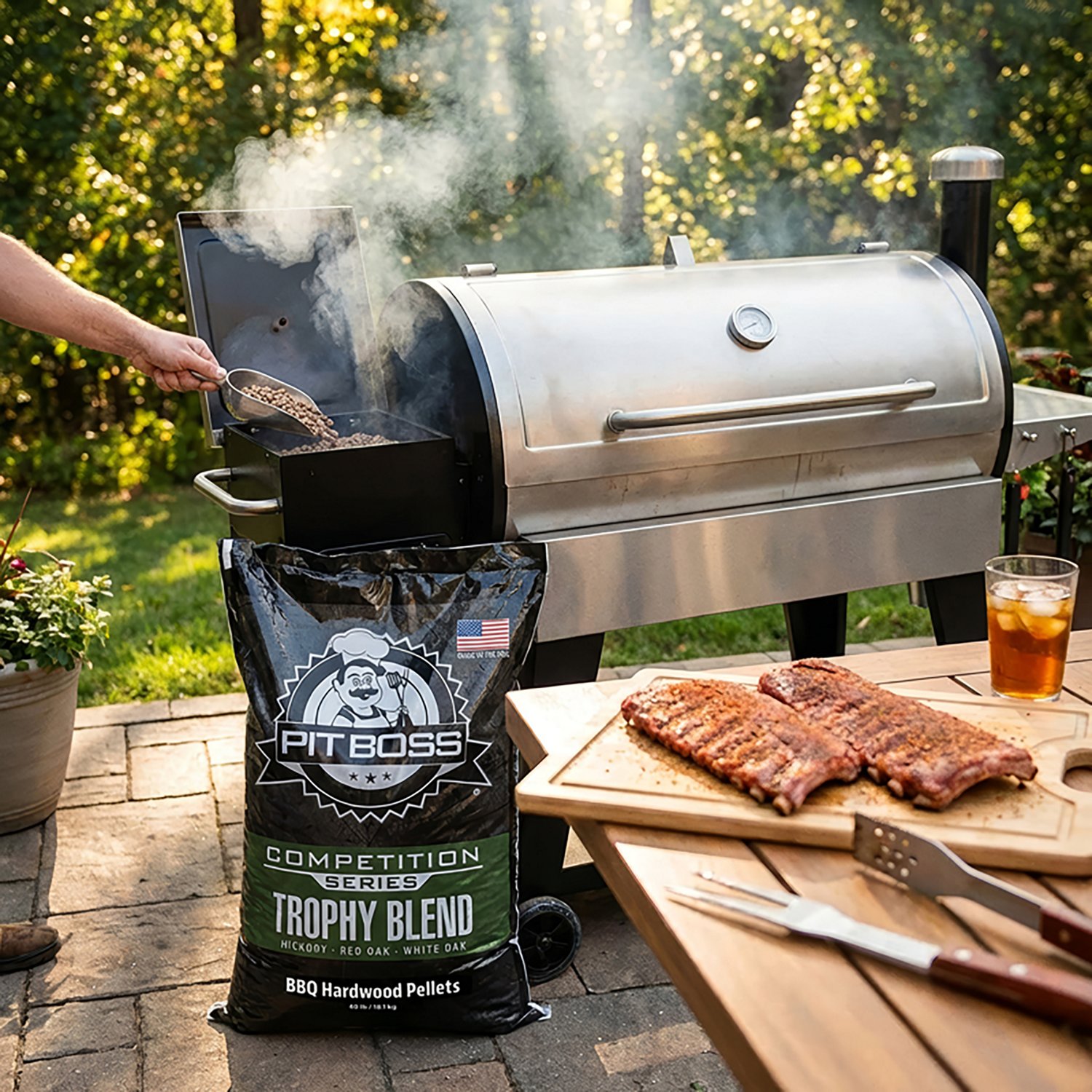 Pit Boss Competition Series Trophy Blend 40 lb. BBQ Hardwood Pellets - view number 3