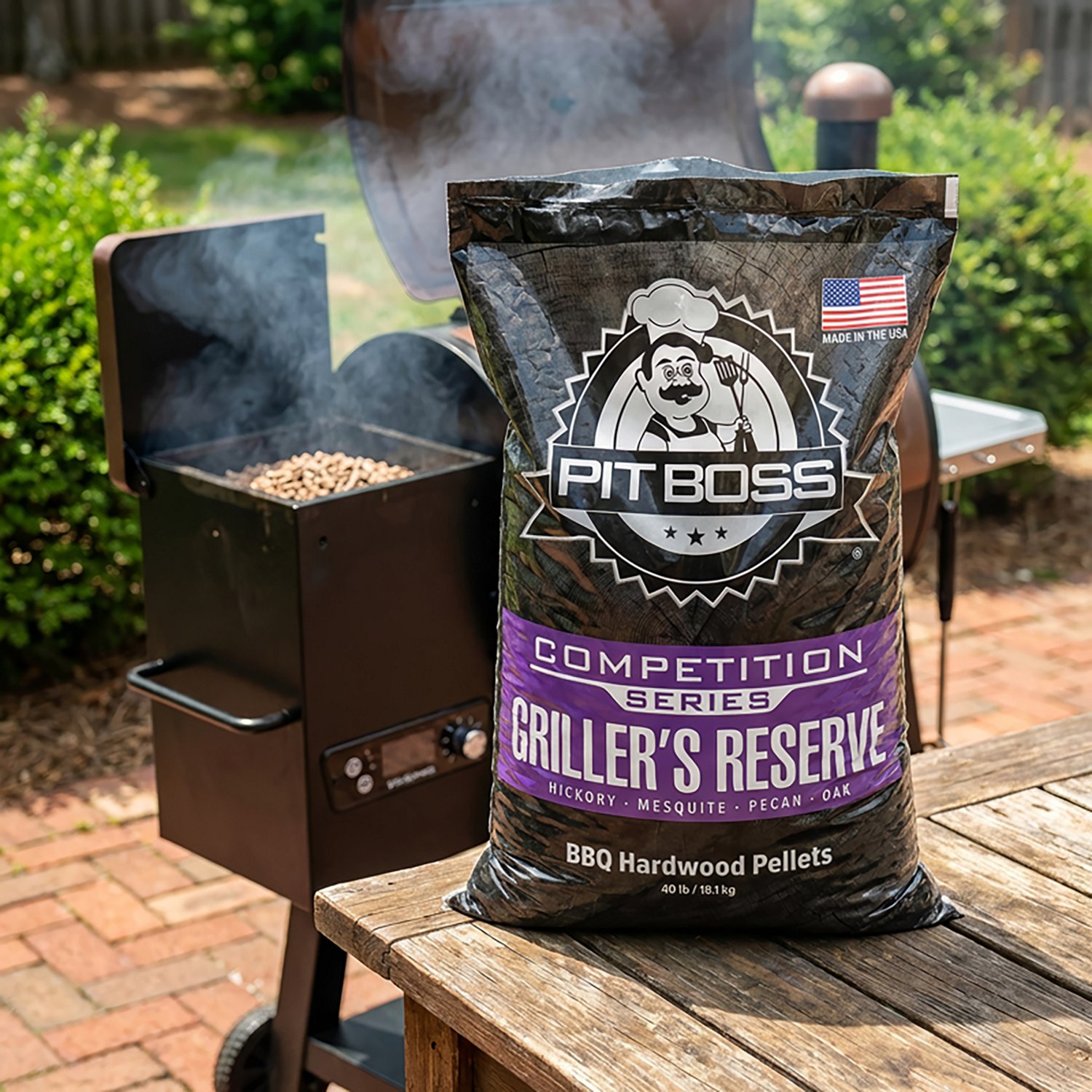 Pit Boss Competition Series Griller's Reserve 40 lb. BBQ Hardwood Pellets - view number 3