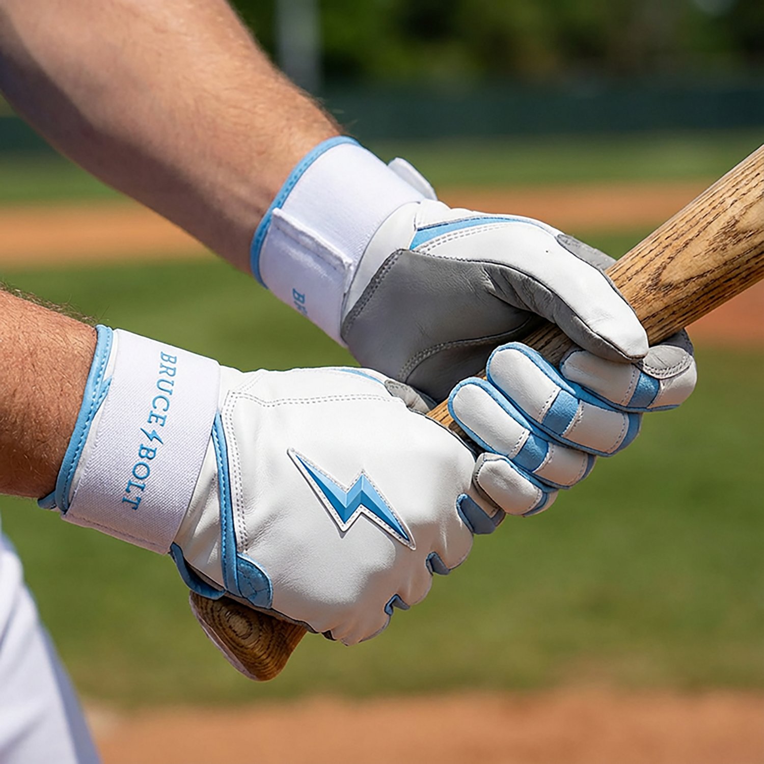 BRUCE BOLT CHROME Series Long Cuff Batting Baseball Gloves - view number 6