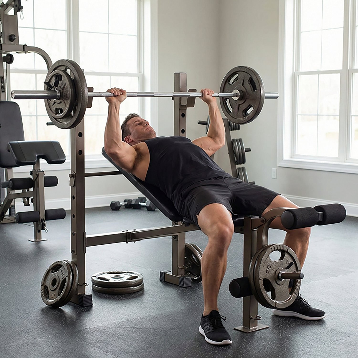 Stamina Bench and Rack Combo Weight Set - view number 6