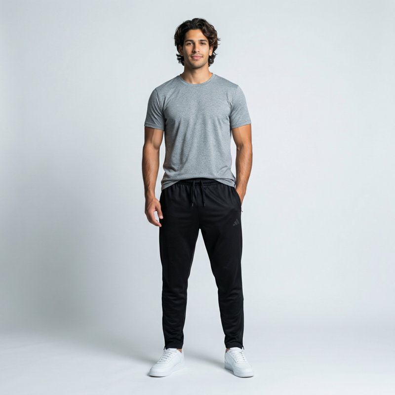 adidas Men's Tiro 26 League Mid Rise Training Pants - Black