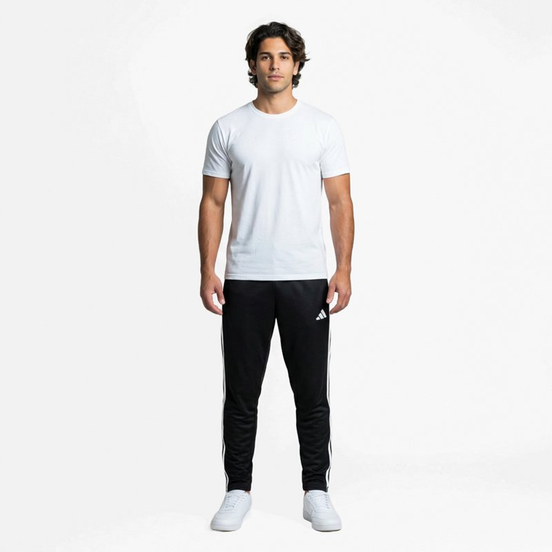 adidas Men's Tiro 26 League Mid Rise Training Pants - Black/white