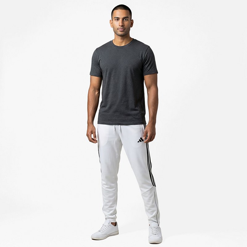 adidas Men's Tiro 26 League Mid Rise Training Pants - White/Black